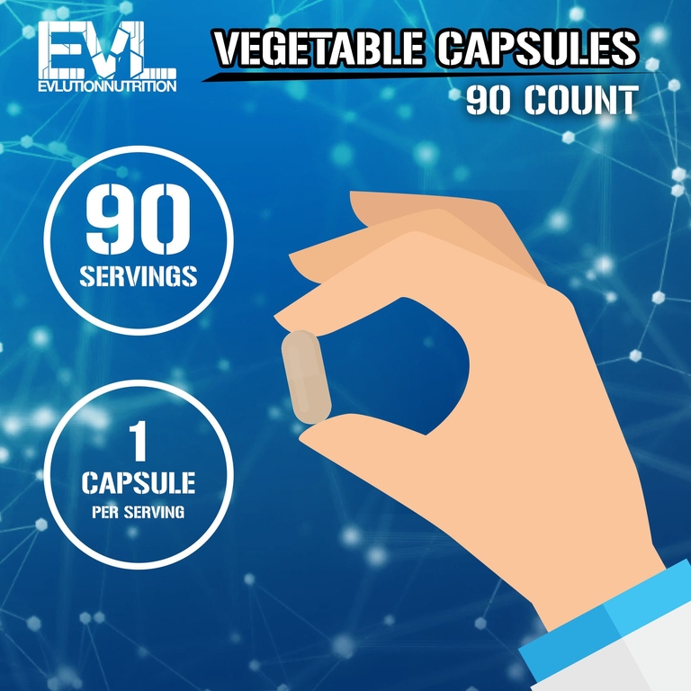 EVLution Nutrition, экстракт коры сосны, 90 вегетарианских капсул (240 мг в 1 капсуле)