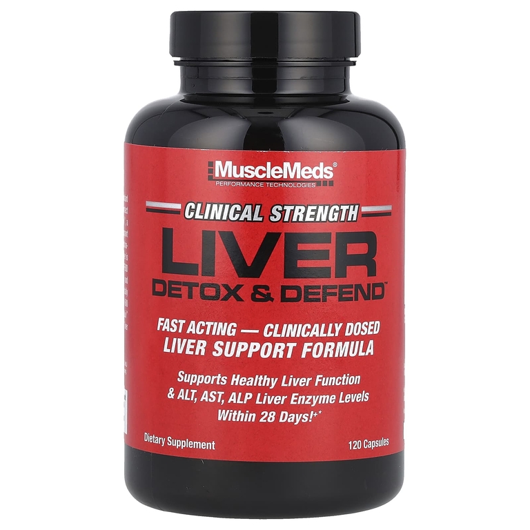 MuscleMeds, Liver Detox & Defense™, Liver Detox & Defense™, 120 капсул