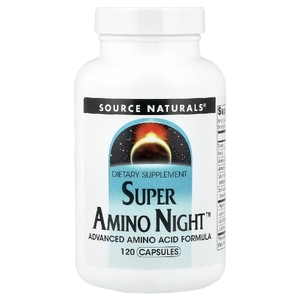 Source Naturals, комплекс с аминокислотами, ночной, 120 капсул
