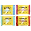 Quantum Energy Square, протеиновый снек с кофеином, ассорти из 8 порционных порций по 48 г (1,69 унции)