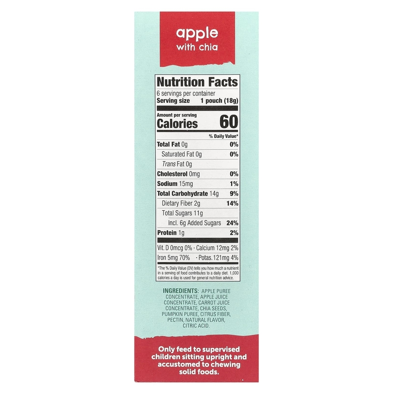 Beech-Nut, Fruti Bites со скрытыми овощами, набор со вкусом, 12 пакетиков по 18 г (0,63 унции)