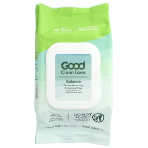 Good Clean Love, Balance, увлажняющие и очищающие салфетки, 30 шт. (Товар снят с продажи) 