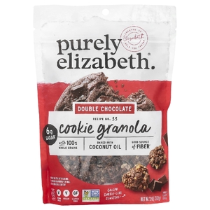 Purely Elizabeth, печенье-гранола, двойной шоколад, 312 г (11 унций)