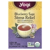 Yogi Tea, Stress Relief, голубика и шалфей, без кофеина, 16 чайных пакетиков, 32 г (1,12 унции)