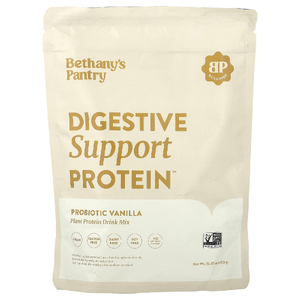 Nuzest, Bethany's Pantry, Digestive Support Protein™, пробиотик с ванилью, 450 г (15,87 унции)