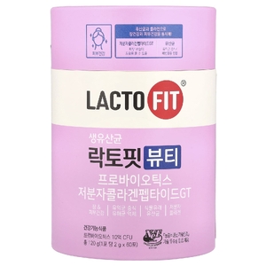 Lactofit, Пробиотик, красота, 60 стиков (2 г) каждый