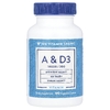 The Vitamin Shoppe, Витамины A и D3, 100 растительных капсул (Товар снят с продажи) 