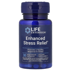 Life Extension, улучшенная добавка для снятия стресса, 30 вегетарианских капсул