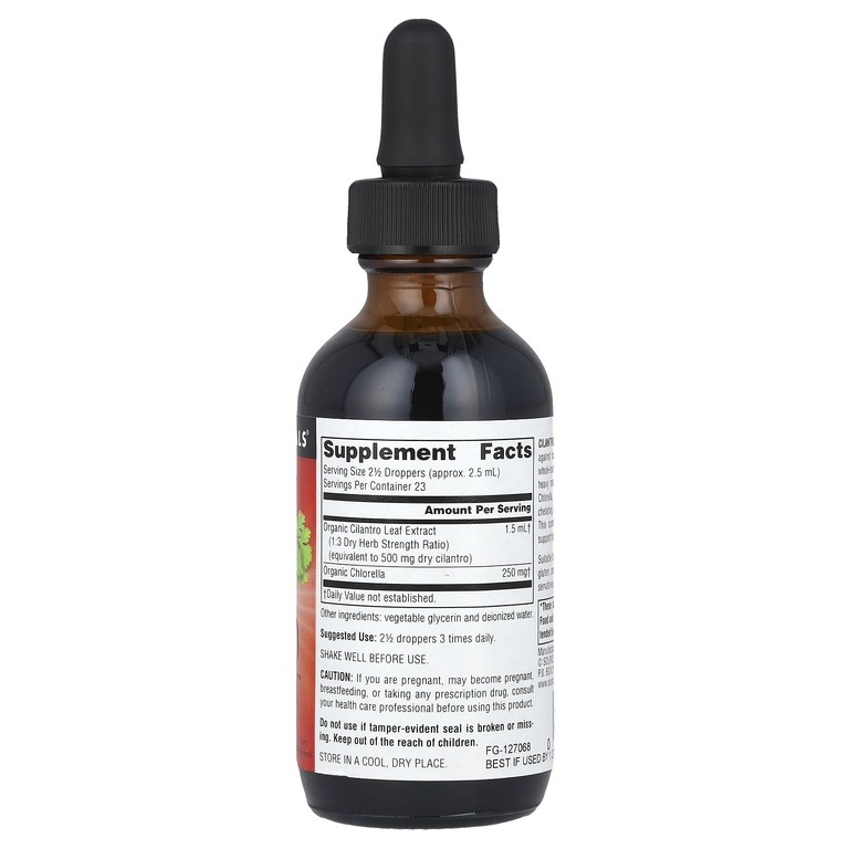 Source Naturals, Cilantro Metal Detox ™ с хлореллой, 59,14 мл (2 жидк. унц.)