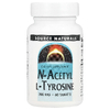 Source Naturals, N-ацетил L-тирозин, 300 мг, 60 таблеток