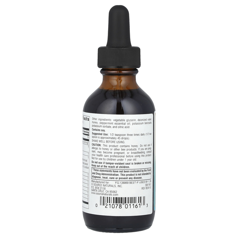 Source Naturals, Wellness, жидкость Herbal Resistance ™, без спирта, 59,14 мл (2 жидк. унц.)