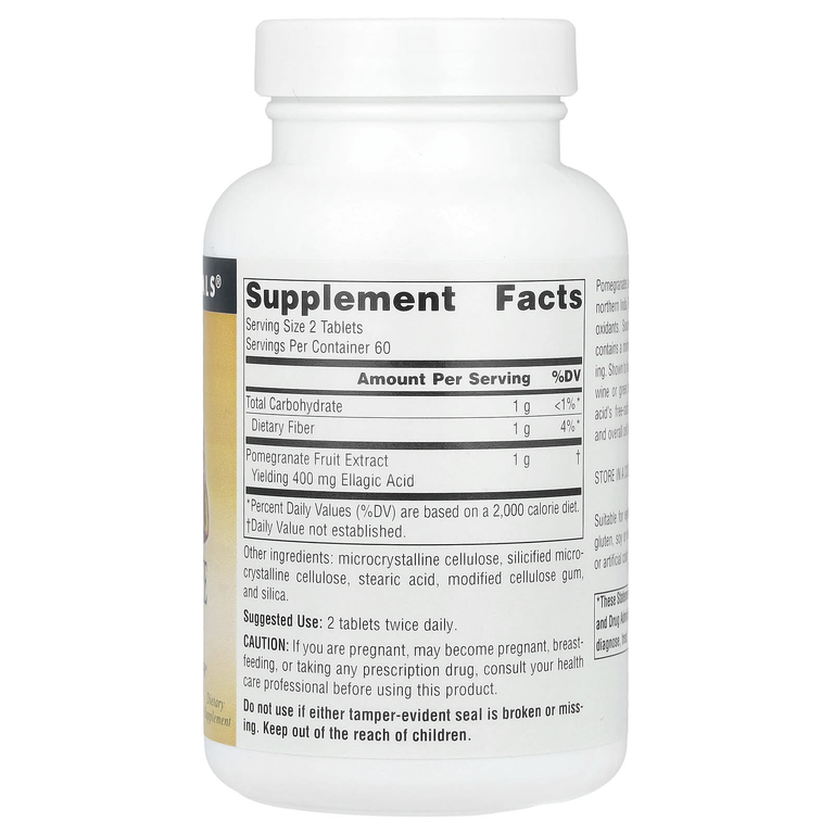 Source Naturals, Экстракт граната, 500 мг, 120 таблеток