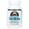 Source Naturals, Тройной бор, 3 мг, 100 капсул