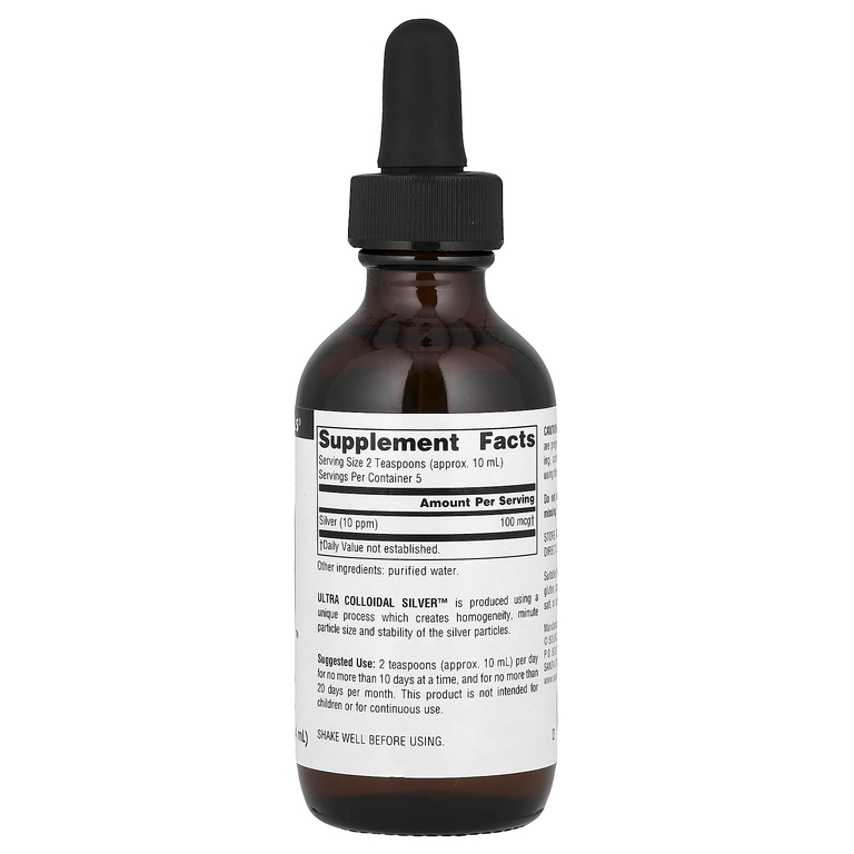 Source Naturals, Коллоидное Серебро, 59,14 мл (2 жидк. унции)