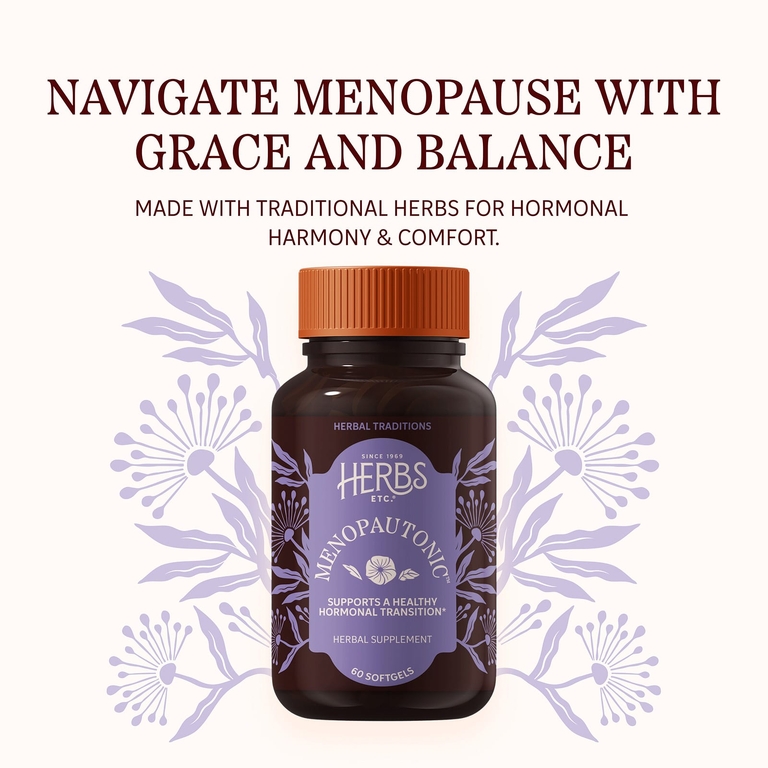 Herbs Etc., Men для здоровья Menopautonic, 60 мягких капсул