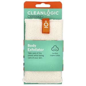 Cleanlogic, Устойчивое отшелушивающее средство для тела, белое, 1 шт.