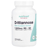 Nutricost, D-манноза с экстрактом клюквы для женщин, 90 капсул
