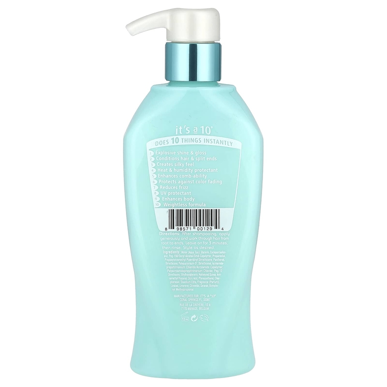 It's a 10, Blow Dry Miracle, кондиционер для блестящей глазури, 295,7 мл (10 жидк. унц.)