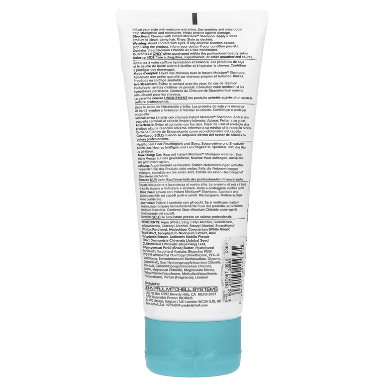 Paul Mitchell, Кондиционер Instant Moisture®, 200 мл (6,8 жидк. унц.) (Товар снят с продажи) 