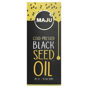 Maju Superfoods, масло черного тмина холодного отжима, 240 мл (8 жидк. унций)