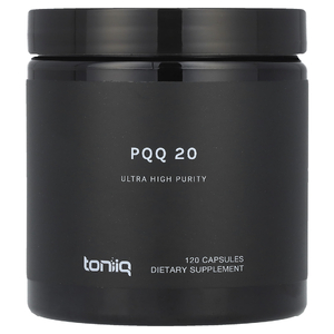 Toniiq, PQQ 20, 120 капсул (20 мг на капсулу)