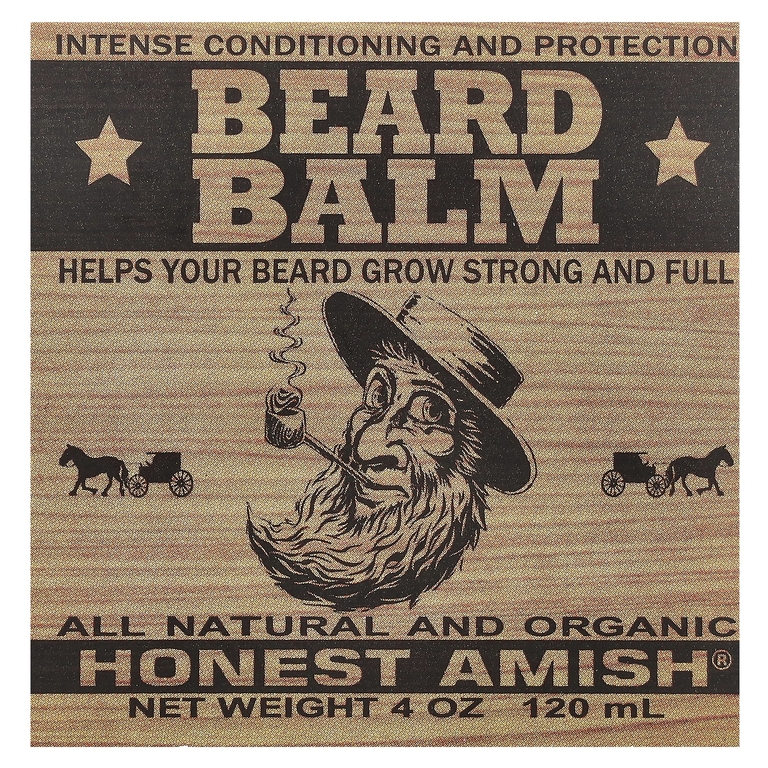 Honest Amish, Бальзам для бороды, 120 мл (4 унции)