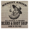 Honest Amish, Мыло Slick Beard &amp; Body Bar, 1 шт.