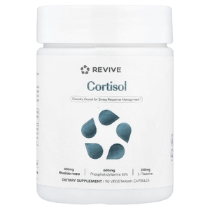 Revive, кортизол, 90 вегетарианских капсул