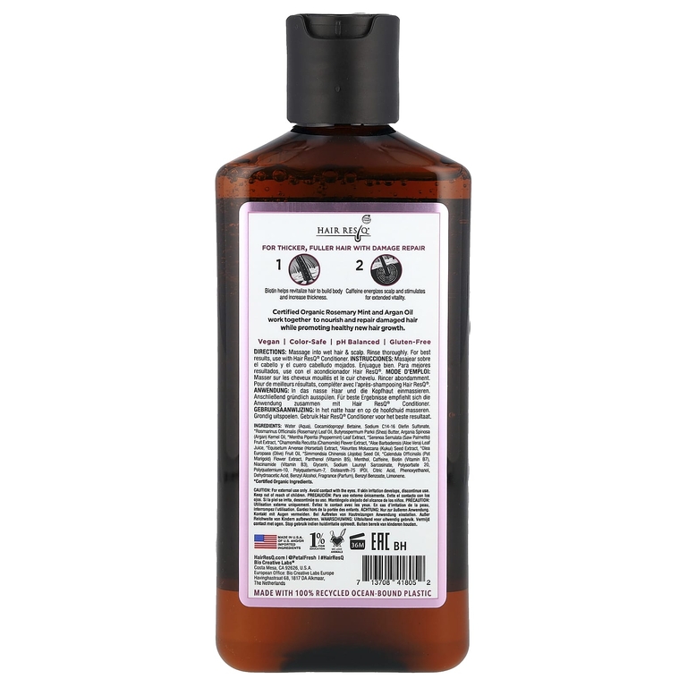 Petal Fresh, Hair ResQ®, шампунь с биотином, для густоты и восстановления повреждений, 355 мл
