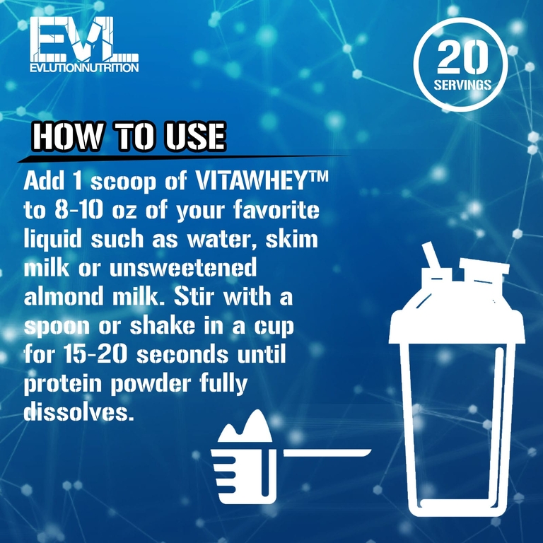 EVLution Nutrition, VitaWhey ™, ванильное мороженое, 554 г (19,5 унции) (Товар снят с продажи) 