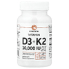 Nobi Nutrition, Витамин K2 + D3`` 60 капсул