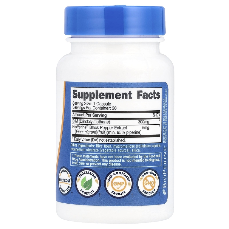 Nutricost, DIM, 300 мг, 30 капсул