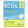 Ecos, Ecos®, растительные салфетки для стирки, без добавок и прозрачные, 50 шт.