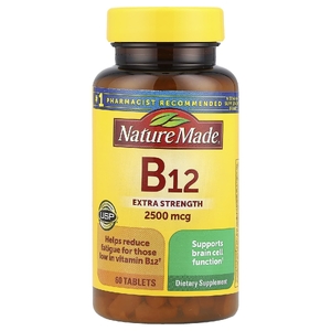 Nature Made, витамин B12, 60 таблеток