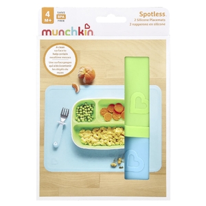 Munchkin, Spotless ™, салфетки Silione, от 4 месяцев, 2 шт.