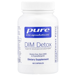 Pure Encapsulations, DIM Detox`` 60 капсул