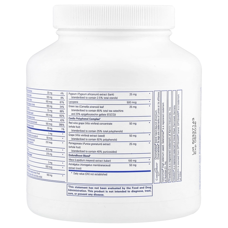 Pure Encapsulations, Питательные вещества для мужчин, 180 капсул