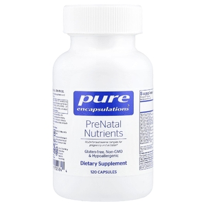 Pure Encapsulations, PreNatal Nutrients, 120 капсул