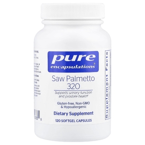 Pure Encapsulations, Saw Palmetto 320, 120 мягких капсул (320 мг в каждой капсуле)