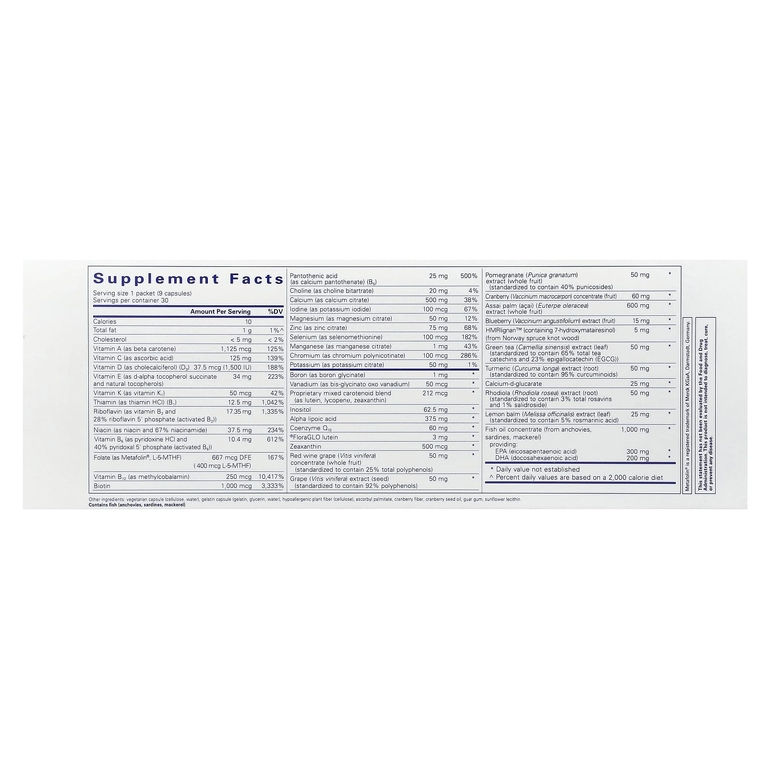 Pure Encapsulations, Женский чистый пакет, 30 пакетиков