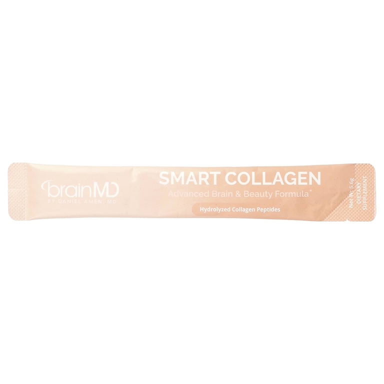 BrainMD, Smart Collagen, ванильная эссенция, 20 пакетиков по 5,6 г (Товар снят с продажи) 
