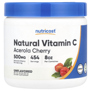 Nutricost, Натуральный витамин C, без добавок, 227 г (8,1 унции) (Товар снят с продажи) 
