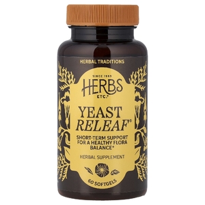 Herbs Etc., Дрожжи ReLeaf®, 60 мягких таблеток (Товар снят с продажи) 