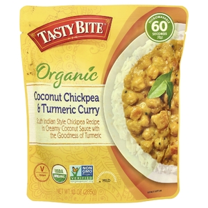 Tasty Bite, Органический кокосовый нут и куркума карри, 285 г (10 унций)