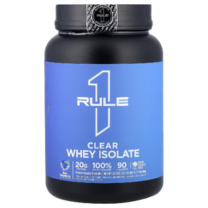 Rule One Proteins, Clear Isolate ™, голубая малина, 689 г (1,52 фунта)