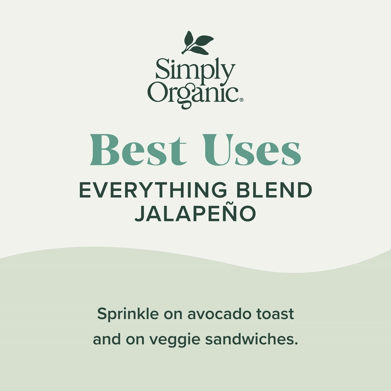 Simply Organic, универсальная приправа с халапеньо, 98 г