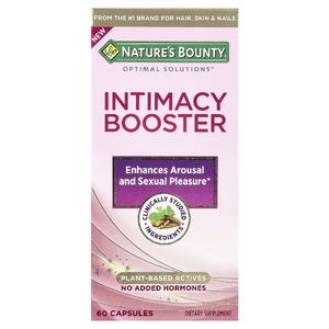 Nature's Bounty, Optimal Solutions®, усилитель интима, 60 капсул