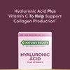 Nature's Bounty, Optimal Solutions®, гиалуроновая кислота и витамин C, 120 капсул (Товар снят с продажи) 