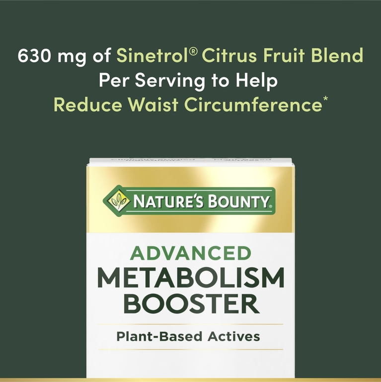 Nature's Bounty, Advanced Metabolism Booster, 60 капсул