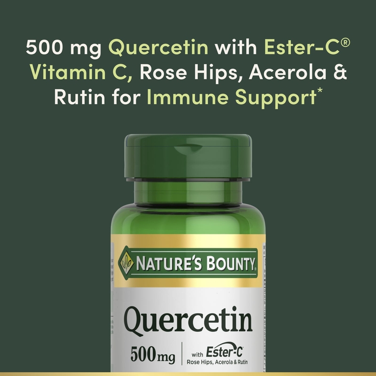 Nature's Bounty, Кверцетин с Ester-C®, 60 капсул (Товар снят с продажи) 